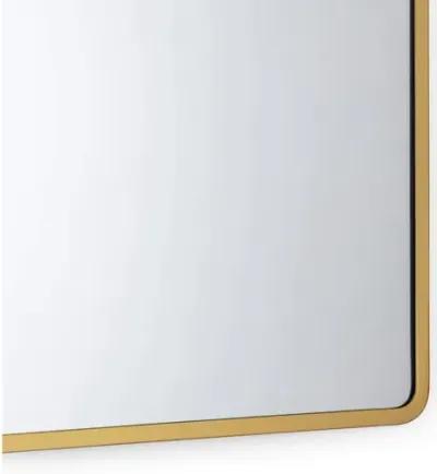 Cloak Natural Brass Mirror by Regina Andrew