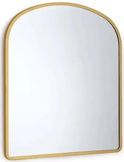 Cloak Natural Brass Mirror by Regina Andrew