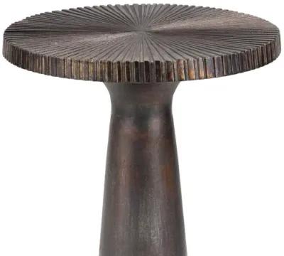 Ellis Blackened Zinc Table by Regina Andrew