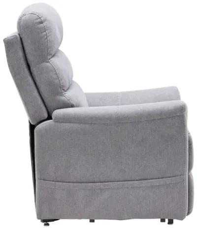 Saginaw Pewter Power Reclining Lift Chair