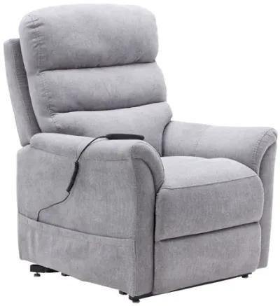 Saginaw Pewter Power Reclining Lift Chair