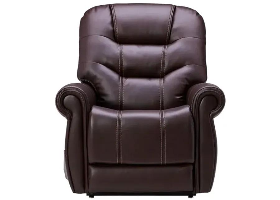 Warren Walnut Triple Power Reclining Lift Chair