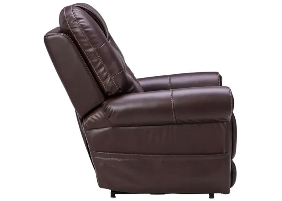 Warren Walnut Triple Power Reclining Lift Chair