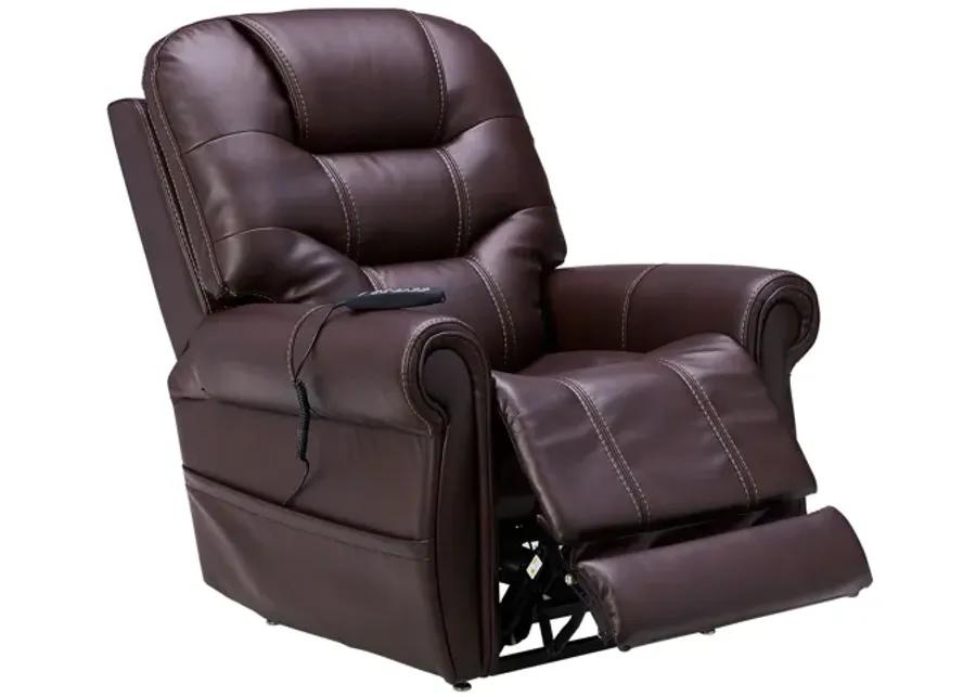 Warren Walnut Triple Power Reclining Lift Chair