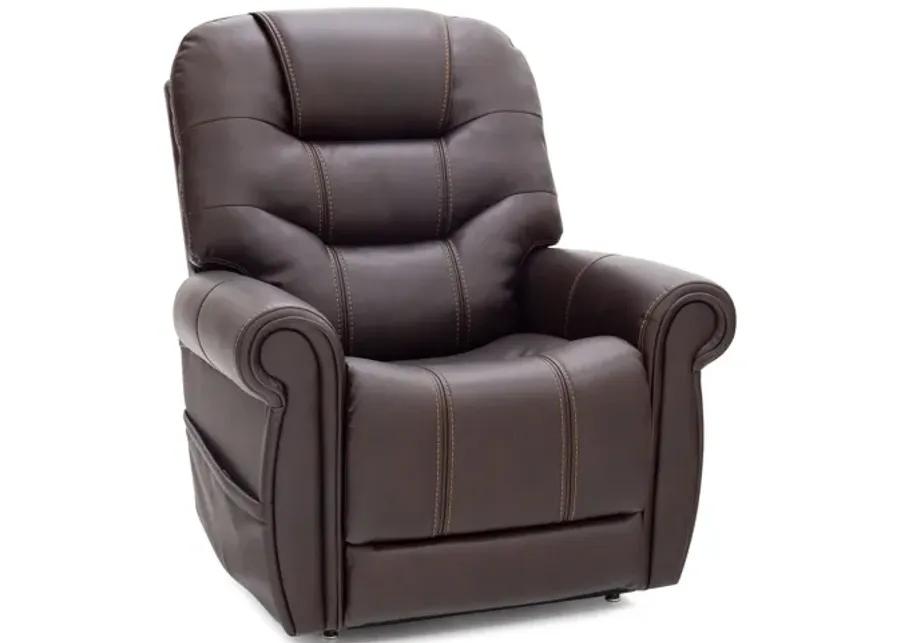 Warren Walnut Triple Power Reclining Lift Chair