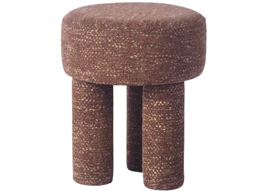 Claire Sedona Brown Knubby Stool