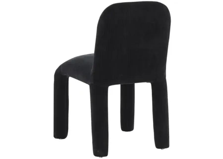 Georgia Midnight Chenille Dining Chair