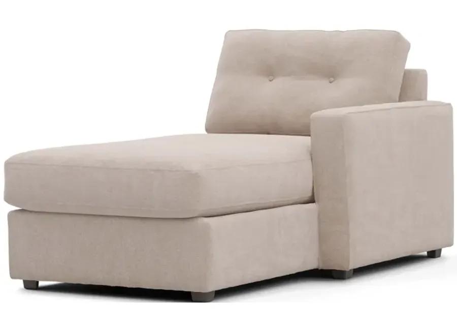 ModularOne Stone 5-Piece Sectional with E-Console & Dual Chaise