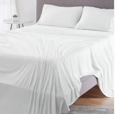 Dri-Tec Bright White Split Head Queen Sheet Set by Bedgear