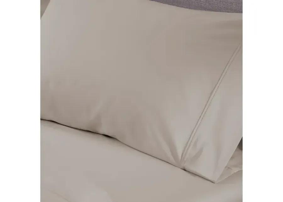 Basic Medium Sand Cal King Sheet Set by BEDGEAR