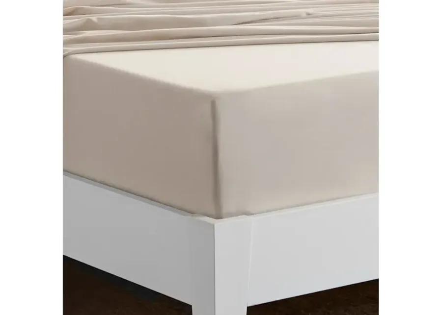 Basic Medium Sand Cal King Sheet Set by BEDGEAR