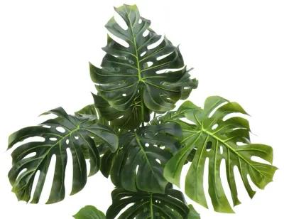 Faux 55" Monstera Plant in Pot