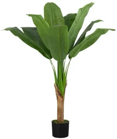 Faux 43" Banana Tree in Pot