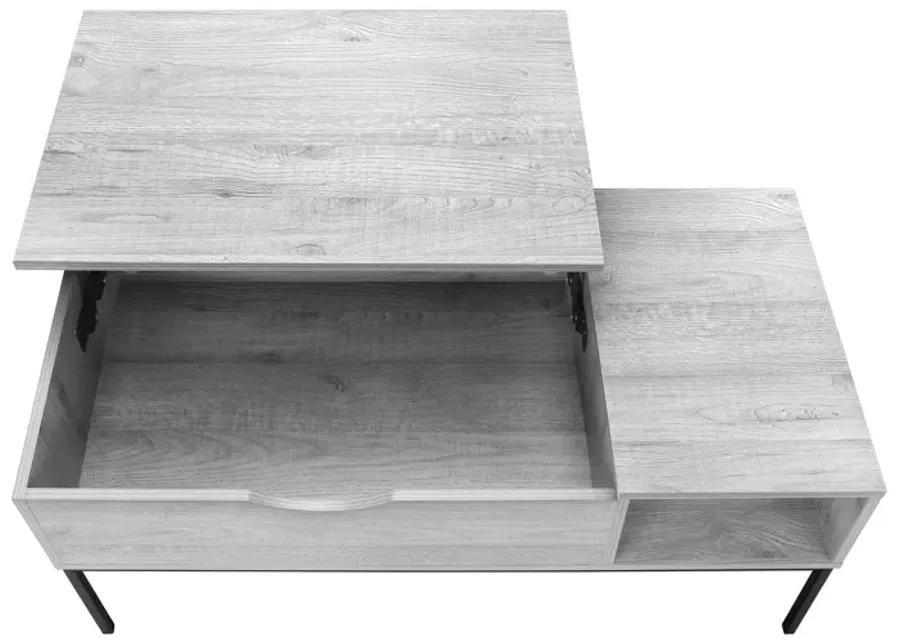 Grey Lift-Top Coffee Table