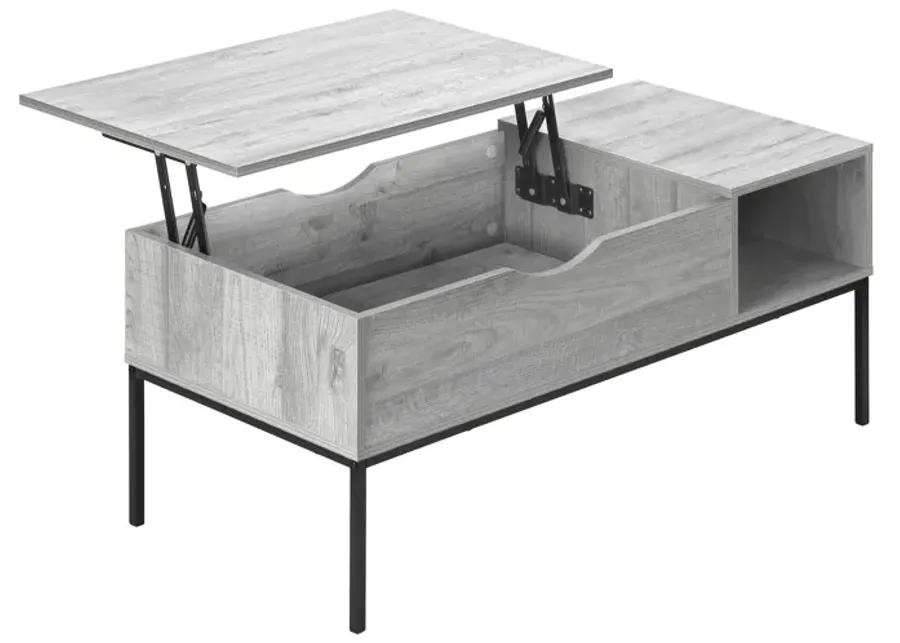 Grey Lift-Top Coffee Table