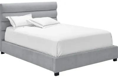 Bobbi Grey Upholstered Queen Bed