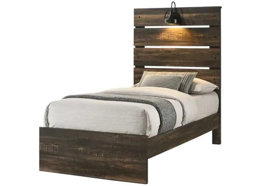 Dixon Brown 3-Piece Twin Bedroom Set