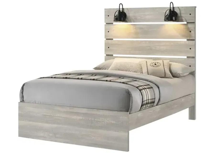 Dixon White 3-Piece Full Bedroom Set