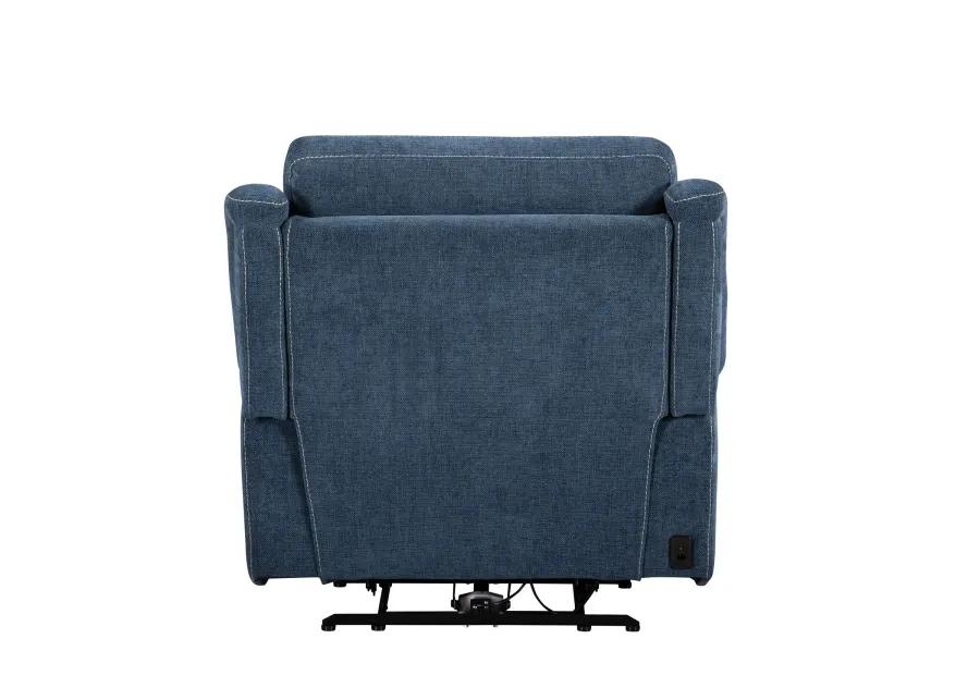 Bristol Blue Dual Power Recliner