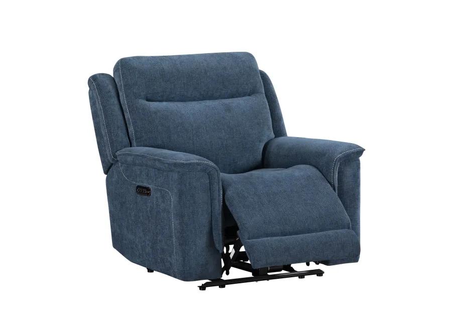 Bristol Blue Dual Power Recliner