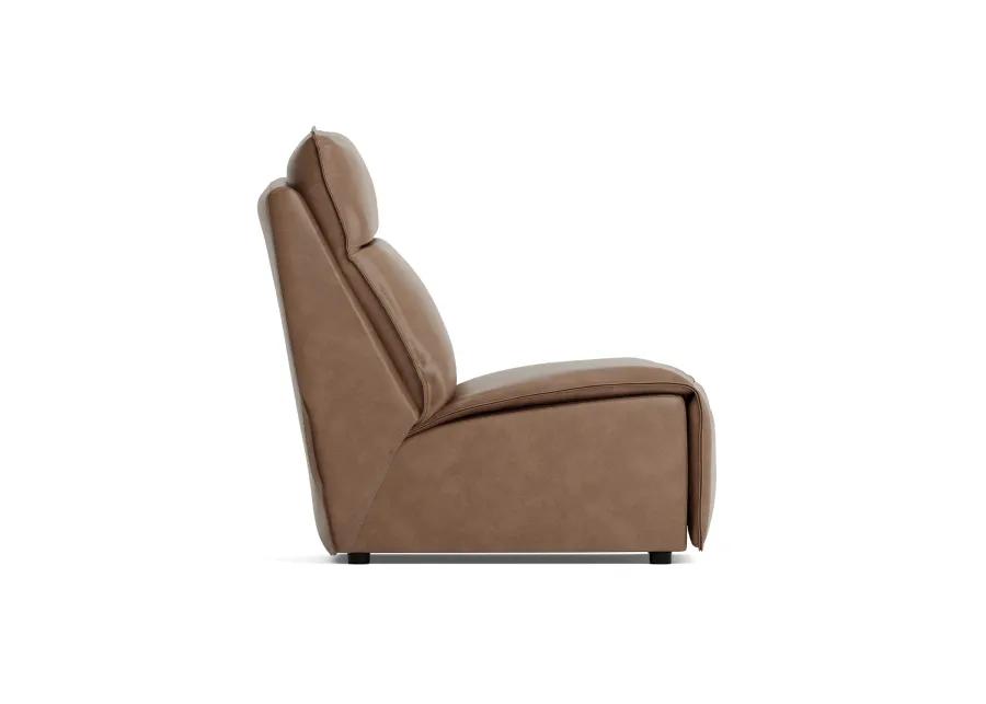 ModularTwo Brown Armless Chair