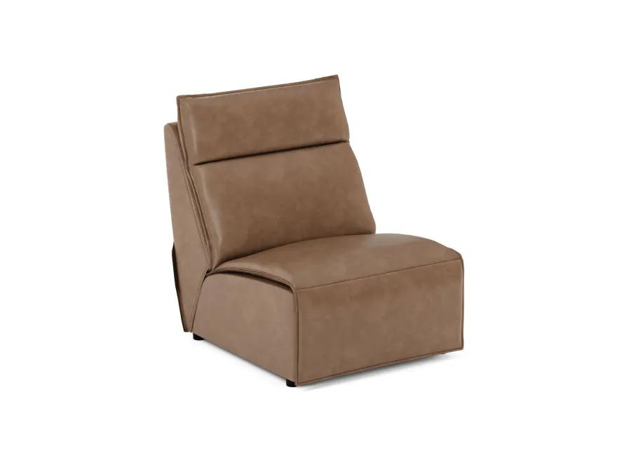 ModularTwo Brown Armless Chair