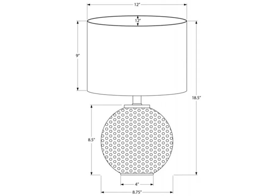 Resin Globe Table Lamp