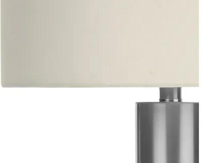 Nickel Metal Table Lamp