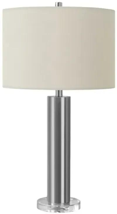 Nickel Metal Table Lamp