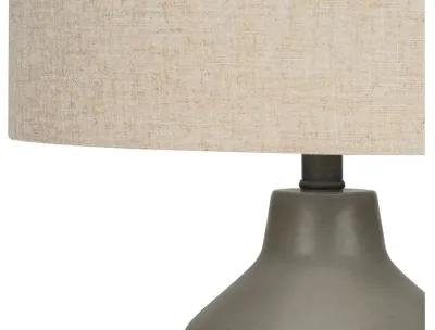 Grey Concrete Table Lamp