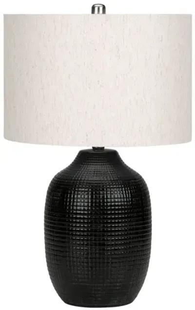 Black Ceramic Table Lamp