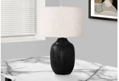 Black Ceramic Table Lamp