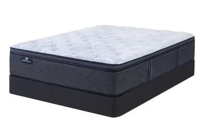 Serta Perfect Sleeper Blue Lagoon Nights Plush Pillowtop Innerspring King 14.5" Mattress