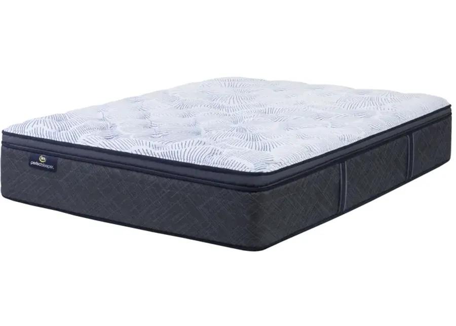 Serta Perfect Sleeper Blue Lagoon Nights Plush Pillowtop Innerspring Twin Mattress