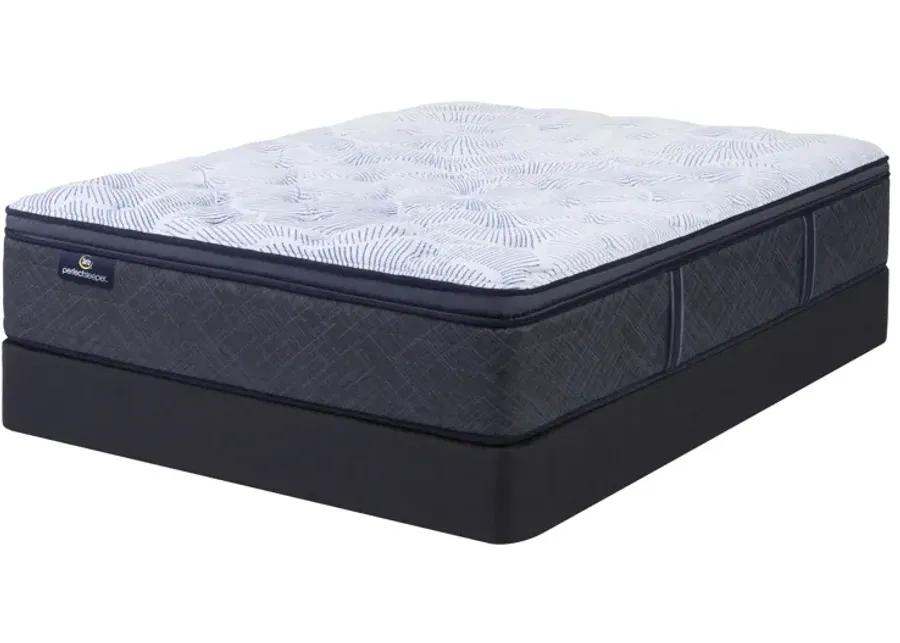 Serta Perfect Sleeper Blue Lagoon Nights Plush Pillowtop Innerspring Twin Mattress