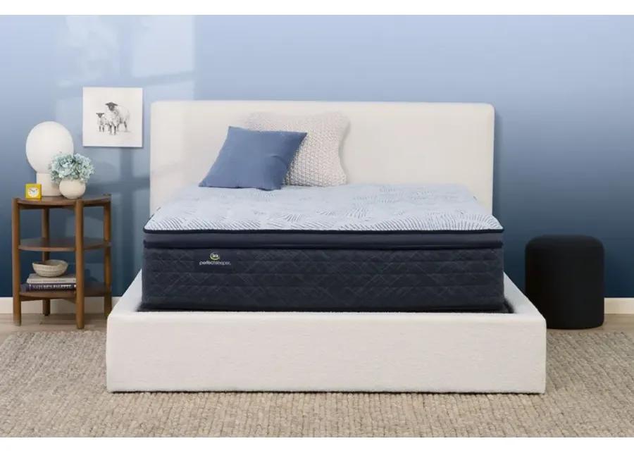 Serta Perfect Sleeper Blue Lagoon Nights Plush Pillowtop Innerspring Twin Mattress