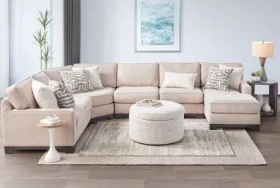 Hartley 4-Piece Sectional with Right Arm Facing Chaise by Jonathan Louis