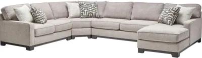 Hartley 4-Piece Sectional with Right Arm Facing Chaise by Jonathan Louis