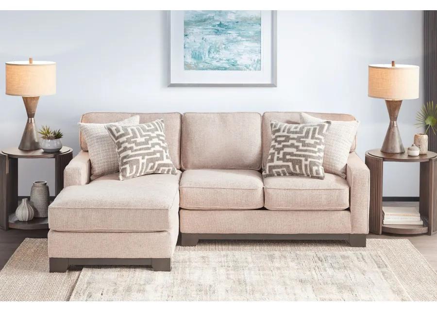 Hartley 2-Piece Sectional with Left Arm Facing Chaise by Jonathan Louis