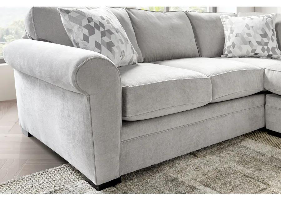 Campbell 4-Piece Corner Sectional with Right Arm Facing Chaise by Jonathan Louis