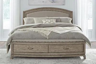 Townsend Queen Upholstered Storage Bed