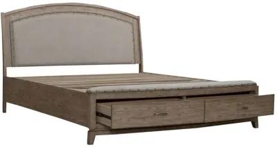 Townsend Queen Upholstered Storage Bed