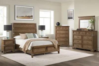 Forge Brown 3-Piece Queen Bedroom Set