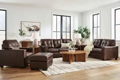 Santana Leather Queen Sleeper Sofa