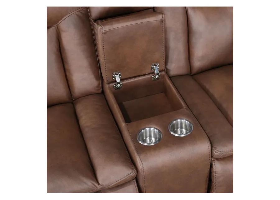 Brian Reclining Console Loveseat