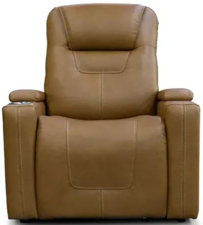 Front Row Brown Triple Power Theater Recliner