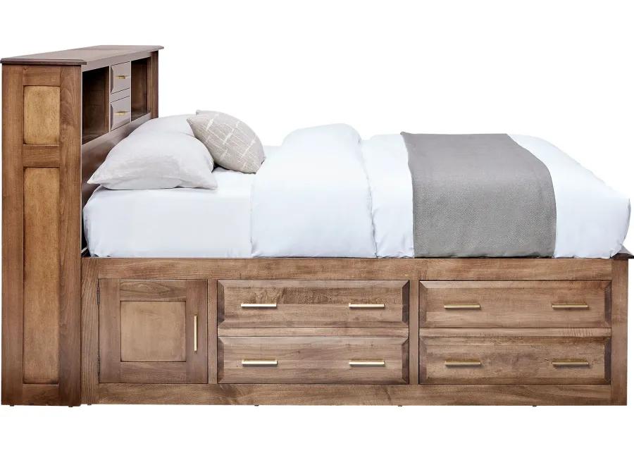 Simplicity King Storage Bed by Daniels Amish