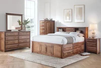 Simplicity 3-Piece Queen Storage Bedroom Set by Daniels Amish