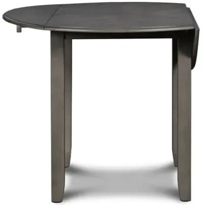 Gia Grey Drop Leaf Dining Table + 2 Chairs