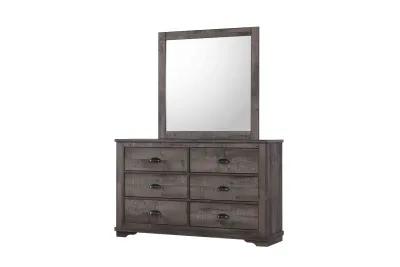 Dawson Grey 3-Piece King Bedroom Set